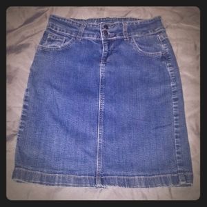 Old Navy Denim Mini Skirt